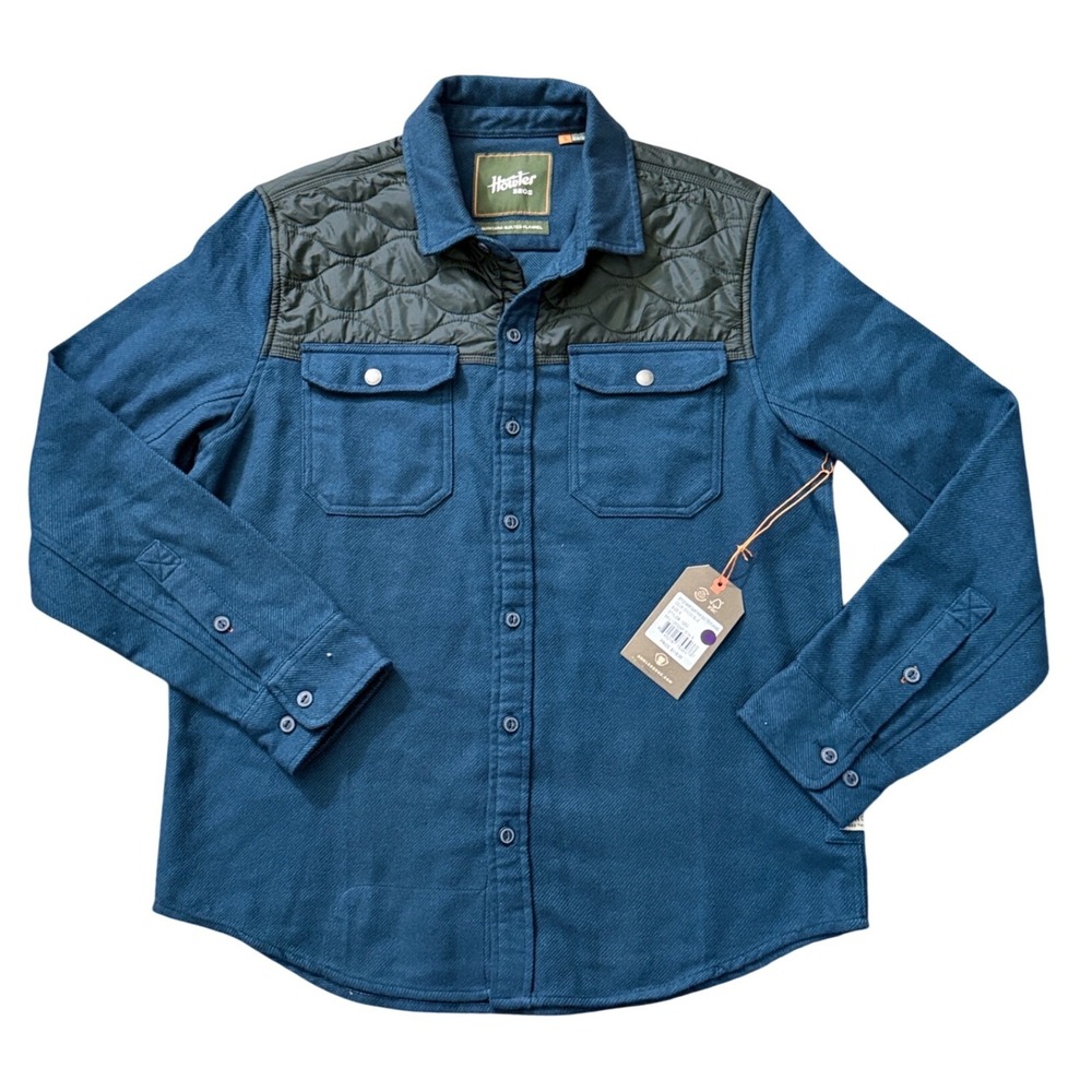 Howler Bros Quintana Quilted Flannel Shirt Fishing  Small 1253 NWT BB25